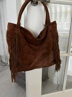 Suede tas Unisa, Handtas, Gebruikt, Ophalen of Verzenden, Bruin