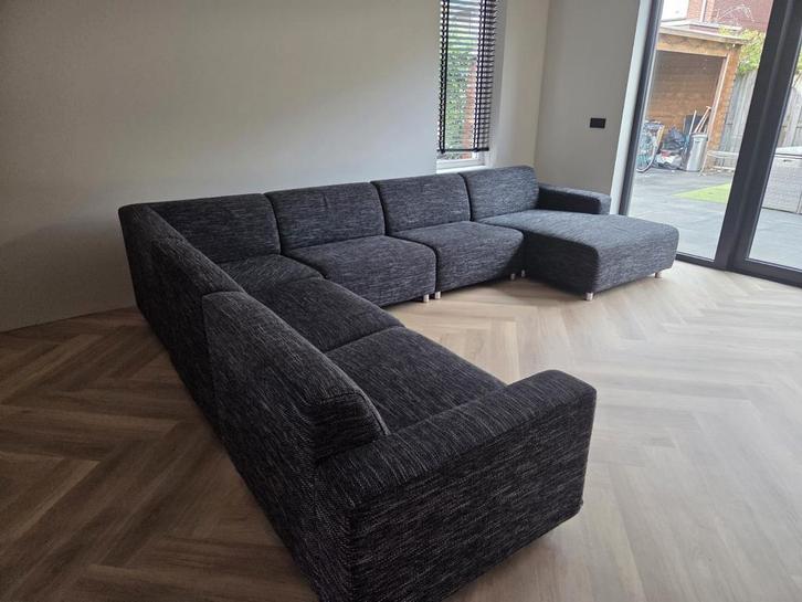 Grote, flexibele hoekbank van Sanders Meubels, Huis en Inrichting, Banken | Bankstellen, Gebruikt, Hoekbank, Vierpersoons of meer