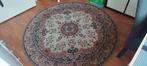 Mooi rond wollen vloerkleed - Onyx - 155cm, Ophalen, Gebruikt, 150 tot 200 cm, Vintage