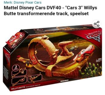 Mattel Disney Cars DVF40 “Willy’s Butte” incl. 1 Cars-auto