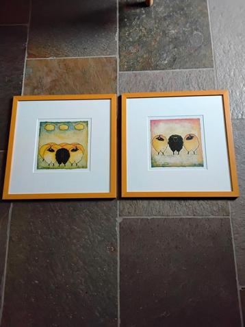 Wissellijsten met passe partout 43x43 cm  beschikbaar voor biedingen