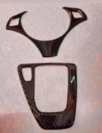 CARBON STUURWIEL COVER & AUTOMAATKEUZE BMW E90 E91 E92 E93, Ophalen of Verzenden