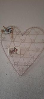 Brocante Foto/Kaartenhouder Hartvorm, Huis en Inrichting, Ophalen of Verzenden, Gebruikt, Overige typen