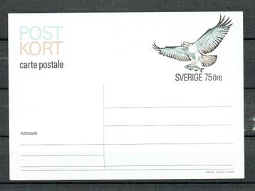 Zweden Briefkaart Roofvogel beschikbaar voor biedingen