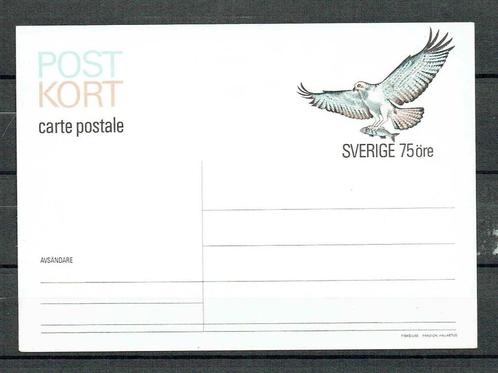 Zweden Briefkaart Roofvogel, Postzegels en Munten, Brieven en Enveloppen | Buitenland, Briefkaart, Ophalen of Verzenden