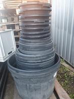 Grote kweekpotten, Tuin en Terras, Bloempotten, Ophalen, Kunststof, Rond, Zo goed als nieuw