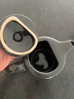 Grijze Keramische Theepot - Nieuw, Porselein of Keramiek, Schaal, Rond, Nieuw
