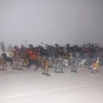 Set van plastic ridders en paarden, Kinderen en Baby's, Speelgoed | Actiefiguren, Ophalen of Verzenden, Gebruikt