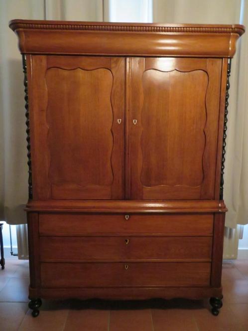 O.a. 4x antiek kabinet vanwege verhuizing te koop, Huis en Inrichting, Kasten | Wandmeubels, Gebruikt, 150 tot 200 cm, 25 tot 50 cm