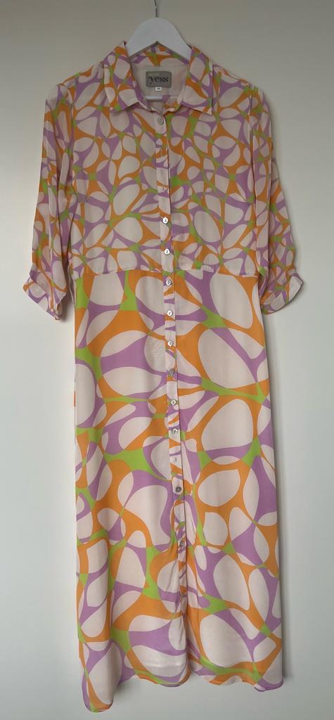 Jurk Yess, Kleding | Dames, Jurken, Zo goed als nieuw, Maat 38/40 (M), Overige kleuren, Onder de knie, Ophalen of Verzenden