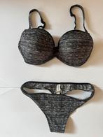 Marie Jo 80E bikini en string XL grijs, Marie Jo, Ophalen of Verzenden, Zo goed als nieuw, Bikini