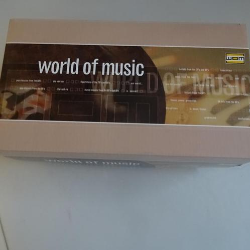 World of Music - Fleetwood Mac, Melanie, De Dijk (24cd-box), Cd's en Dvd's, Cd's | Verzamelalbums, Gebruikt, Pop, Boxset, Verzenden