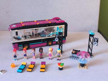 Lego Friends 41106 popster Tourbus - Complete Set beschikbaar voor biedingen
