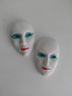 2 decoratieve hoofdjes, Antiek en Kunst, Ophalen of Verzenden