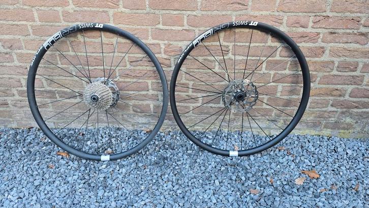 DT Swiss GR 1600 Spline DB 25 Gravel Wielen Wielset, Fietsen en Brommers, Fietsonderdelen, Gebruikt, Racefiets, Wiel, Ophalen of Verzenden