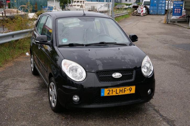 Kia Picanto 1.0 | 2010 | 129.993 km| Zwart |, Auto's, Kia, Particulier, Picanto, Benzine, B, Hatchback, Handgeschakeld, Origineel Nederlands