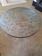 Leisteen tafel, Ophalen, Rond, Zo goed als nieuw, Minder dan 50 cm