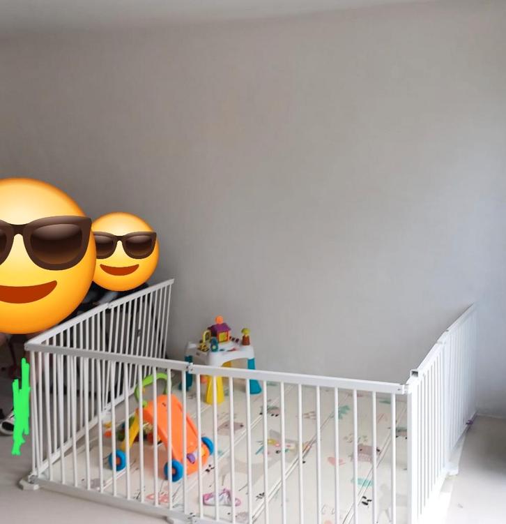 Grondbox / playpen, Kinderen en Baby's, Boxen, Gebruikt, Rechthoekig, Ophalen