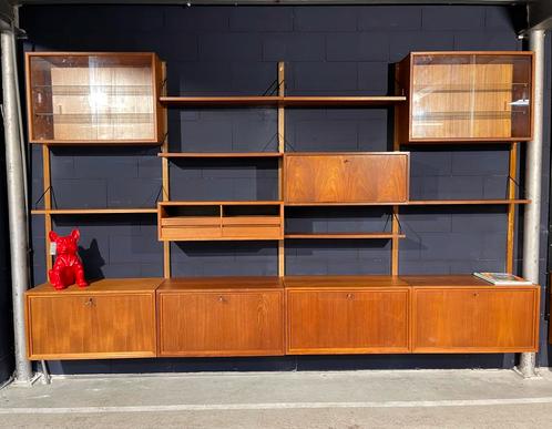 Poul Cadovius by Royal System vintage modulair wandsysteem, Antiek en Kunst, Curiosa en Brocante, Ophalen of Verzenden
