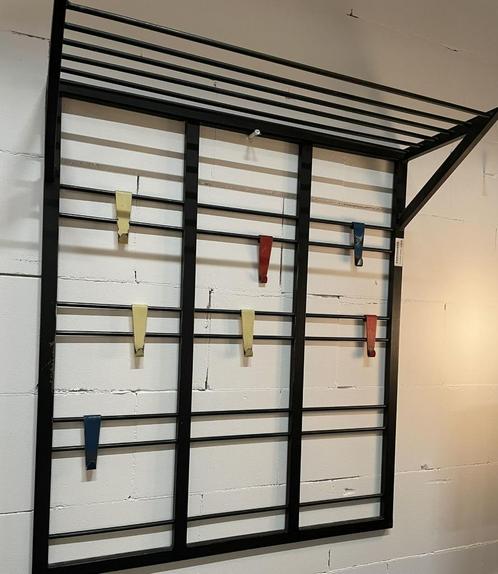 Pilastro Toonladder kapstok, Huis en Inrichting, Woonaccessoires | Kapstokken, Gebruikt, Wandkapstok, 100 tot 150 cm, Metaal, Ophalen