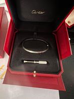 Cartier Love armband White gold Small 18 ‘23, Ophalen of Verzenden, Nieuw, Overige kleuren, Goud