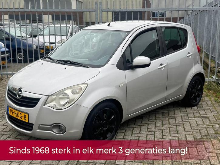 Opel Agila 1.2 Enjoy AUTOMAAT! 1e eigenaar l NL AUTO NAP l A, Auto's, Opel, Bedrijf, Te koop, Agila, ABS, Airbags, Airconditioning