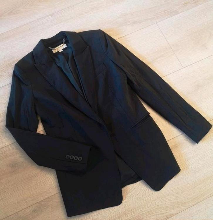 Michael Kors wollen blazer - Maat 2 - ZGAN, Kleding | Dames, Jasjes, Kostuums en Pakken, Zo goed als nieuw, Jasje, Maat 34 (XS) of kleiner