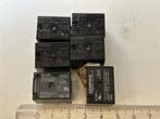 Relais 24V DC 10A & 7 1x wissel contact 6 stuks, Ophalen of Verzenden, Gebruikt