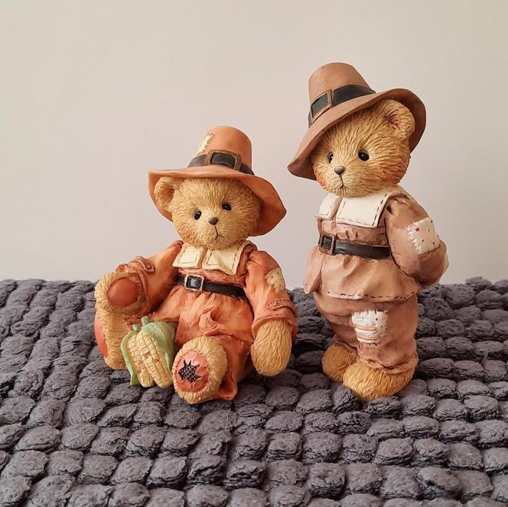 TEDDYBEREN Vrienden voor het leven MILES & JEDEDIAH Bedanken, Verzamelen, Beren en Cherished Teddies, Nieuw, Beeldje, Cherished Teddies