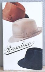 Vintage reclamebord “Borsalino”, Antiek en Kunst, Ophalen of Verzenden