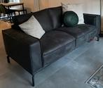 2,5 zits bank Alburg antraciet microleder Bull, Ophalen, Overige maten, 150 tot 200 cm, 75 tot 100 cm