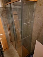 2 vitrinekasten, Huis en Inrichting, Kasten | Vitrinekasten, Ophalen, Zo goed als nieuw, 25 tot 50 cm, Minder dan 100 cm