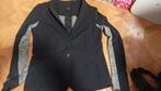 Elvira travelstof colbert blazer maat 40 zwart/grijs, Maat 38/40 (M), Zwart, Ophalen of Verzenden, Zo goed als nieuw