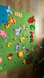 Klittenband schilderij met dieren, Ophalen, Gebruikt, Wanddecoratie