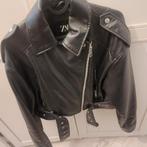 Zara leren jack - Maat M, Zara, Ophalen of Verzenden, Maat 38/40 (M), Zwart