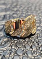 Prachtige dames 14 karaat gouden ring, Nieuw, Ophalen of Verzenden, Dame, Goud