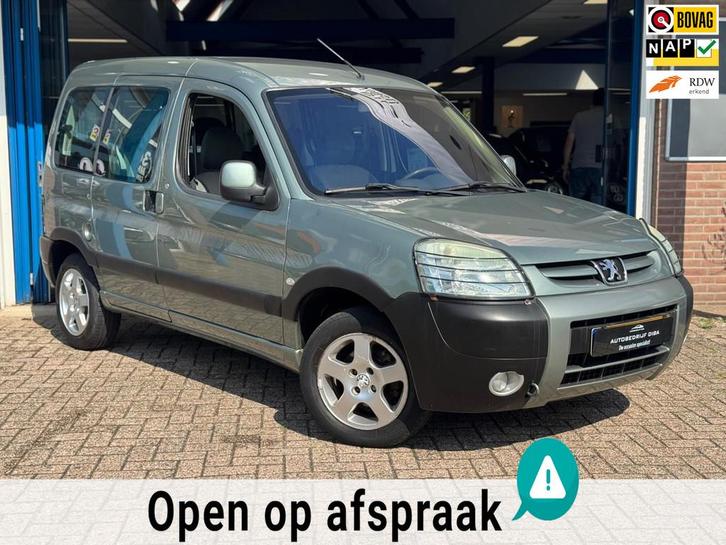 Peugeot Partner MPV 1.6-16V VTC 2004 Trekhaak NAP, Auto's, Peugeot, Bedrijf, Te koop, Partner, ABS, Airbags, Airconditioning, Centrale vergrendeling
