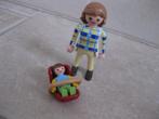 Playmobil Moeder met kind in maxi cosi 4668, Ophalen of Verzenden, Zo goed als nieuw, Complete set