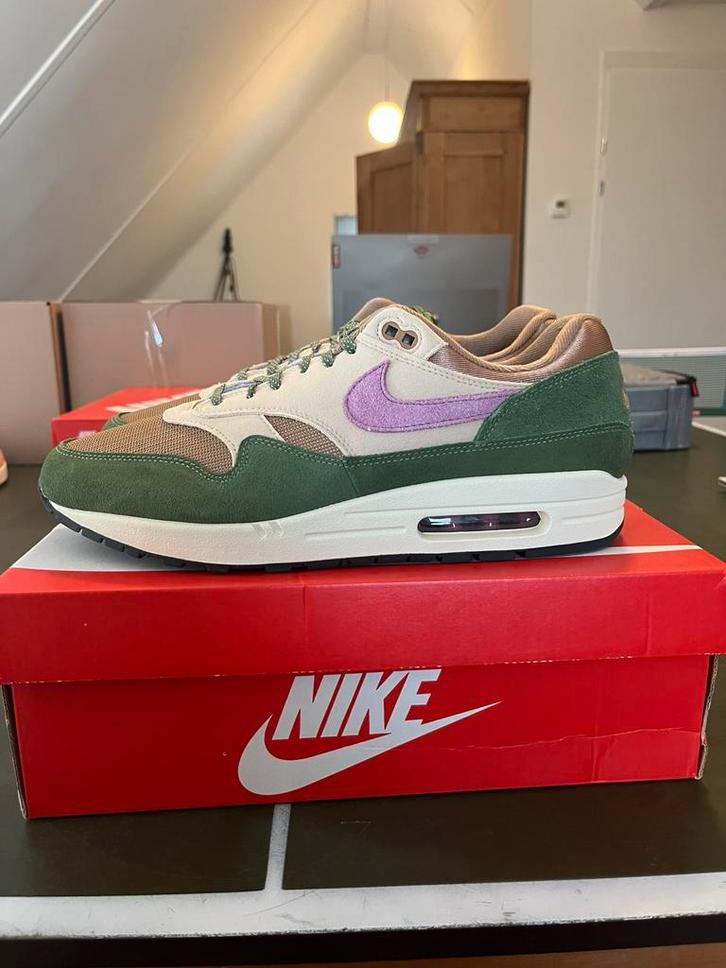 Nike Air Max 1 ‘Treeline’ 46, Kleding | Heren, Schoenen, Nieuw, Overige kleuren, Ophalen of Verzenden