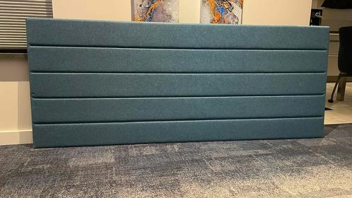 Akoestisch dempingsschot blauw voor bureau (200 x 80 cm), Huis en Inrichting, Bureaus, Zo goed als nieuw, Ophalen