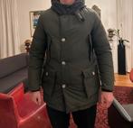 Woolrich Arctic Parka donkergroen maat M, Kleding | Heren, Jassen | Winter, Maat 48/50 (M), Ophalen of Verzenden, Groen, Gedragen