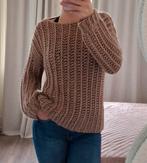 Zelf gehaakte trui maat s/m, Kleding | Dames, Blouses en Tunieken, Bruin, Verzenden, Nieuw, Handgemaakt