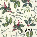 Servetten decoupage/bullet journal – hulst & maretak L1676, Verzenden, Nieuw, Materiaal