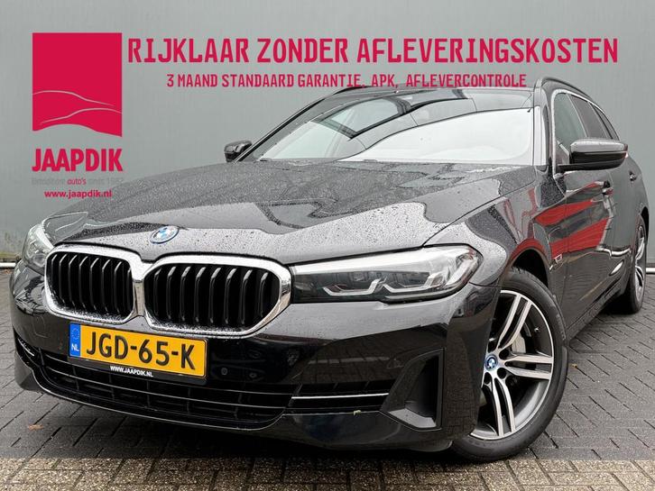BMW 5 Serie Touring BWJ 2022 530e 259PK High Executive AUTOM, Auto's, BMW, Bedrijf, Te koop, 5-Serie, ABS, Achteruitrijcamera