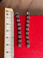 Oorbellen, met strass steentjes, Overige materialen, Ophalen of Verzenden, Met strass, Hangers