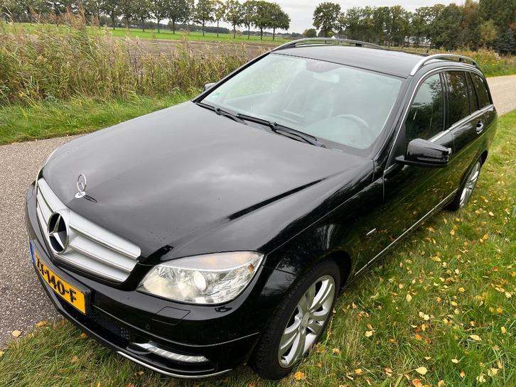 Mercedes-Benz C-Klasse 1.8 C250 CGI Estate AUT 2010 Zwart, Auto's, Mercedes-Benz, Particulier, C-Klasse, ABS, Airbags, Airconditioning