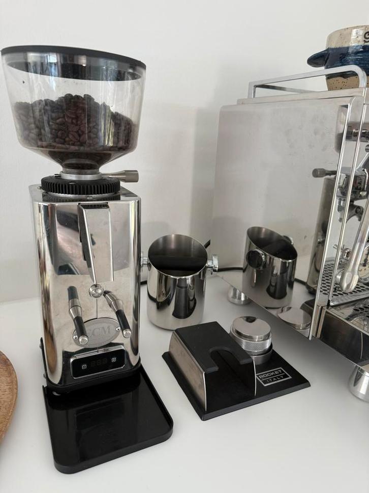 ECM S64 Automatic grinder bonenmaler, Witgoed en Apparatuur, Koffiemachine-accessoires, Zo goed als nieuw, Ophalen