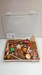Speelbak compleet XL Kerst - sensorisch speelgoed, Ophalen of Verzenden