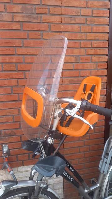 Bobike voorstoeltje fietsstoeltje met windscherm beschikbaar voor biedingen