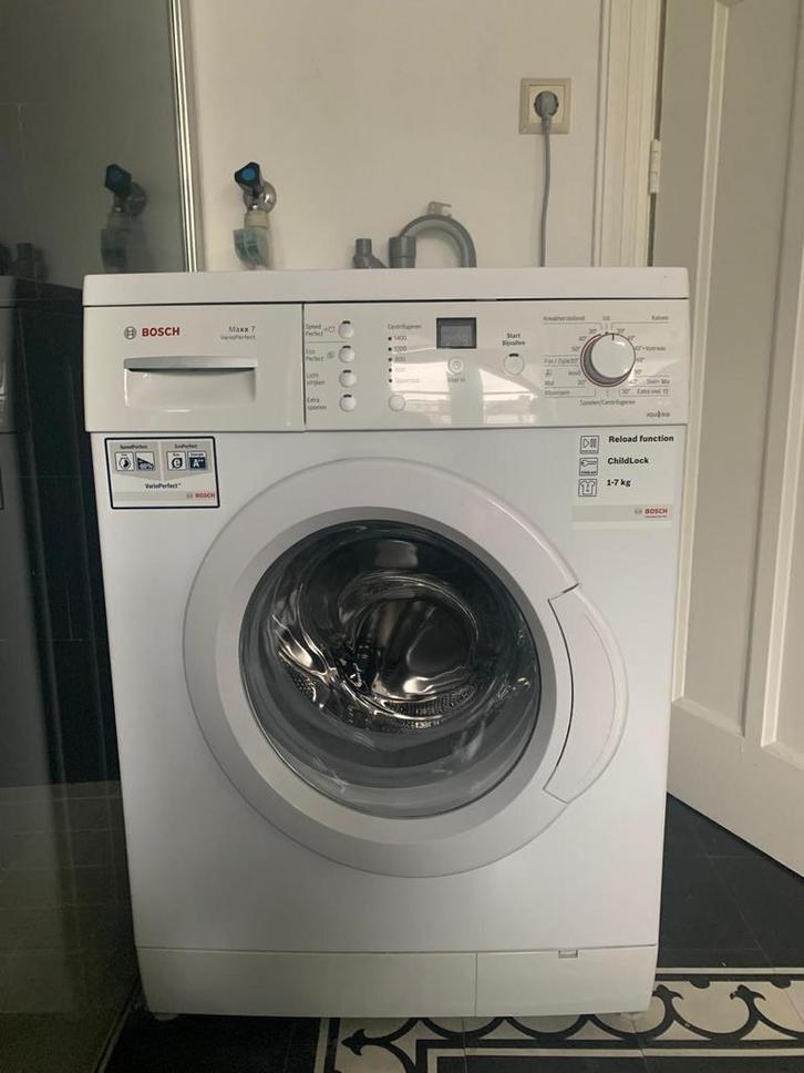 Bosch Maxx 7 Voorlader Wasmachine - goed werkend, Witgoed en Apparatuur, Wasmachines, Gebruikt, Voorlader, 6 tot 8 kg, 85 tot 90 cm